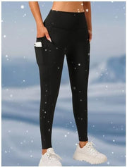 Soft & Comfy Slim Elastic Tights With Side Pockets
